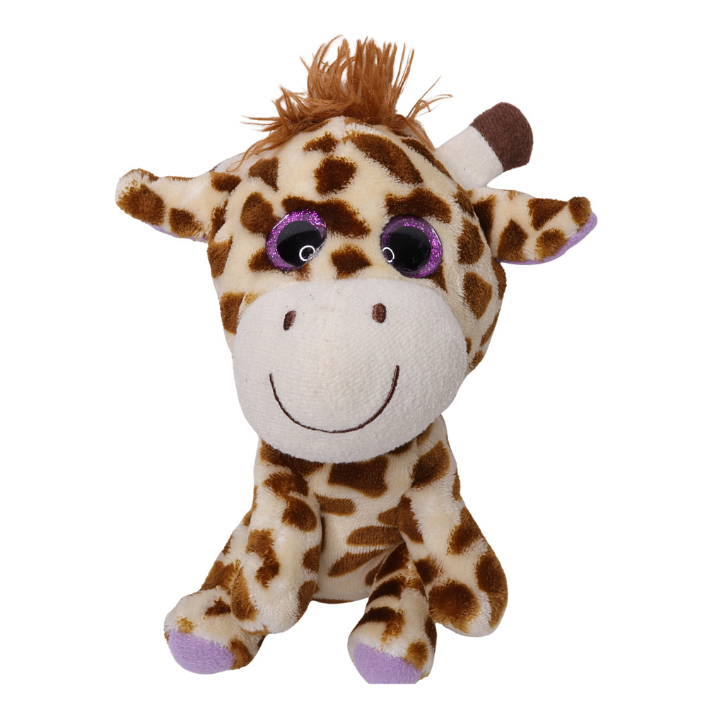 Goffa Big Eyed Giraffe Plush Stuffed Animal 9" Cute Safari Toy